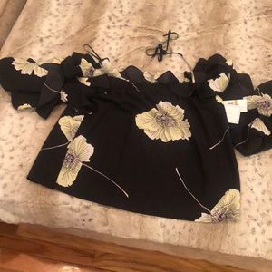 1. State floral blouse